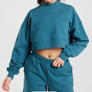 Women's Teal Sweatshirt Gymshark